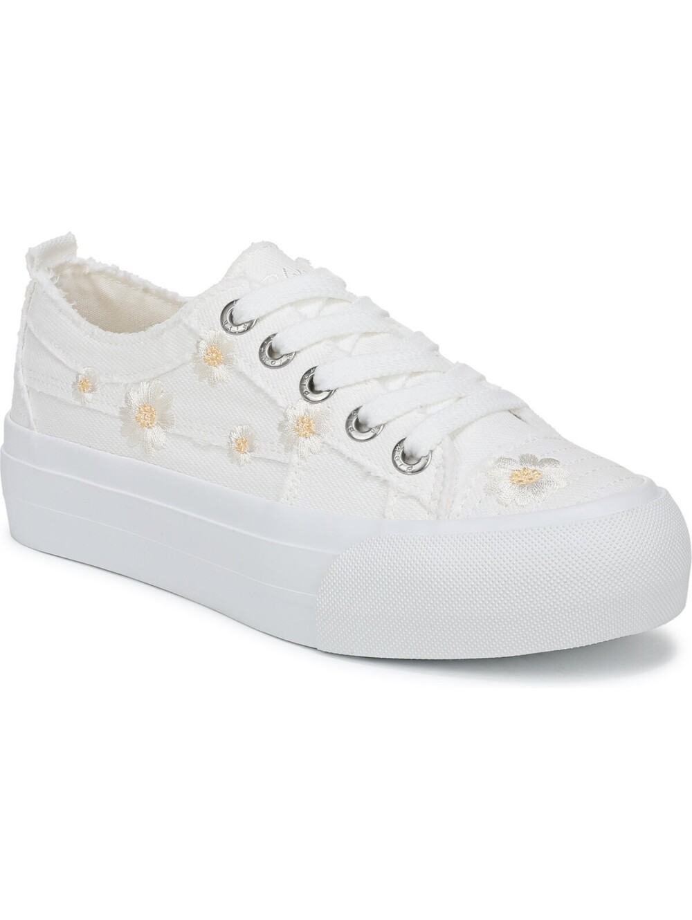 Blowfish Malibu Sadie Athletic Shoes Sneaker White Canvas 9M